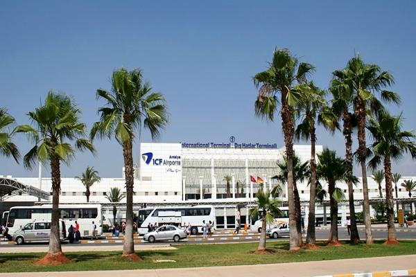 Antalya luchthaven foto's