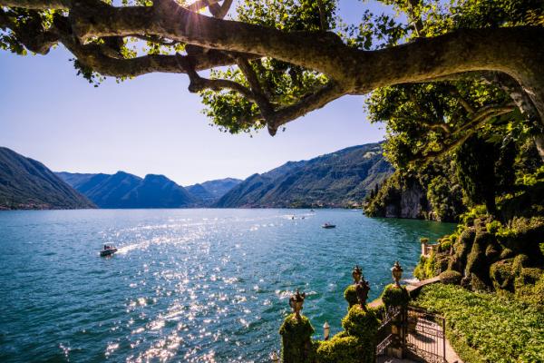 Foto del lago di Como