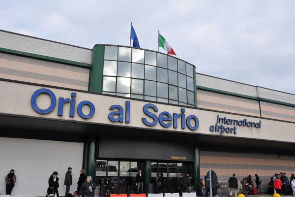 Bergamo Orio al Serio luchthavenfoto