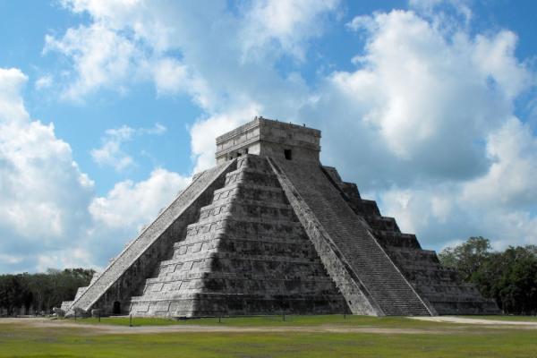 De oude stad Chichen Itza foto