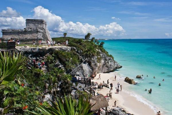 Foto antica di Tulum