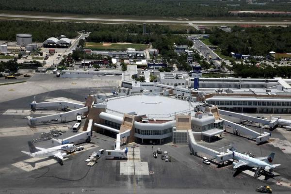 Foto van de luchthaven van Cancun