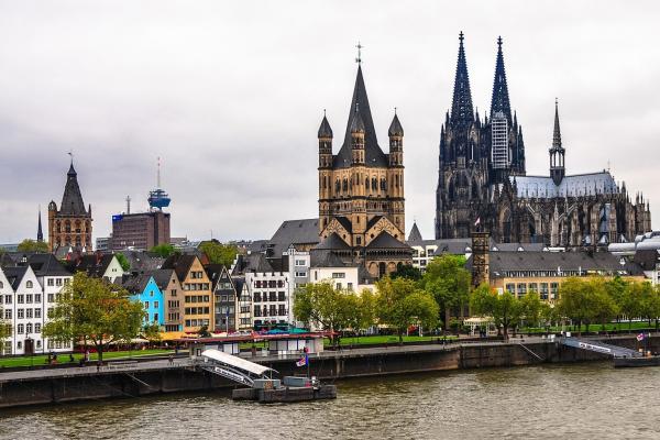 Cologne panoramic photo