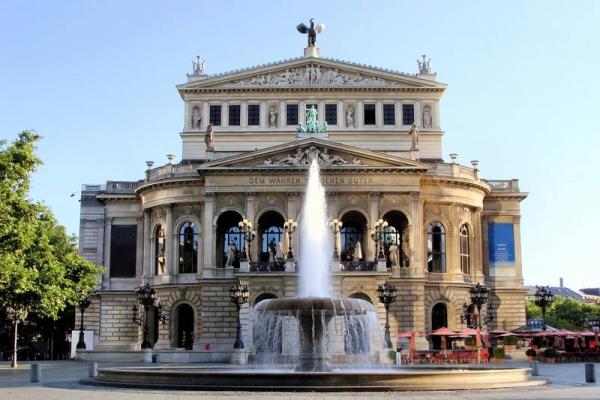 Foto antigua de ópera