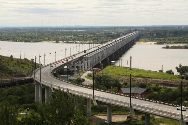Foto del ponte dell'Amur