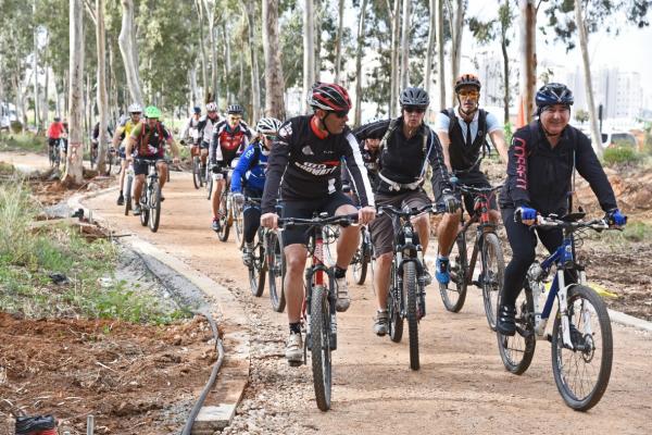 Foto del parque de bicicletas