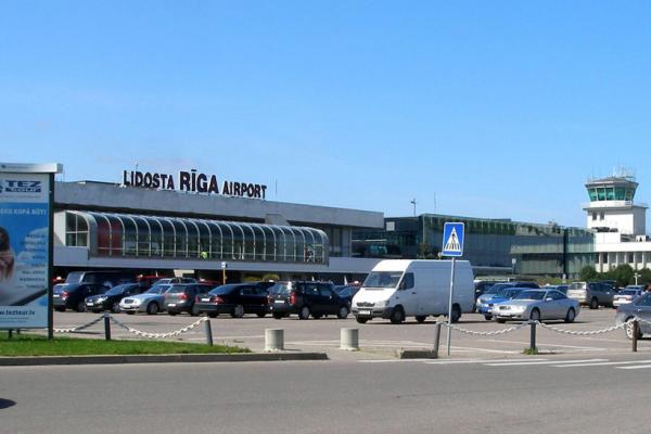 Foto van de luchthaven van Riga