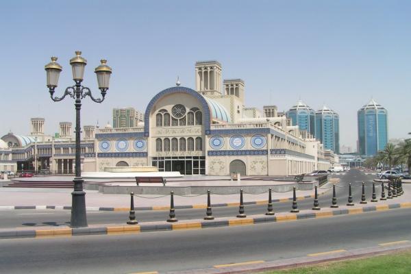 Foto del mercado azul de Al Markazi