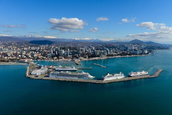 Sochi panoramic photo