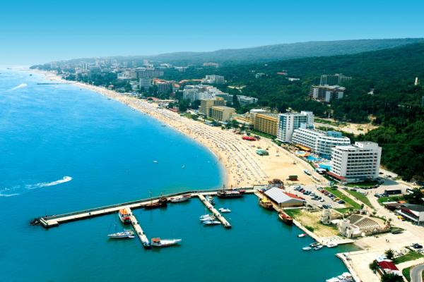 Sunny Beach panoramic photo