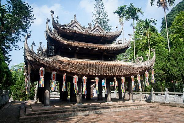 Foto profumata della pagoda