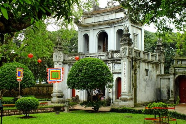 Tempel der Literatur Foto