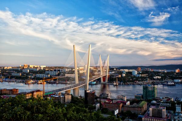 Vladivostok panoramic photo