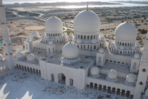 Foto della moschea di Sheikh Zayed