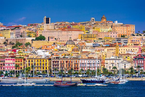 Cagliari panoramic photo