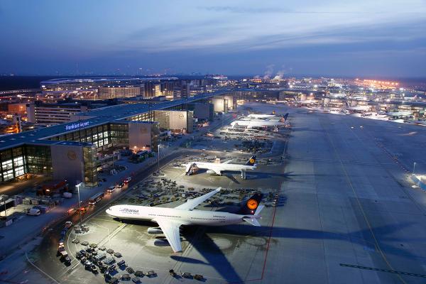 Foto van de luchthaven van Frankfurt