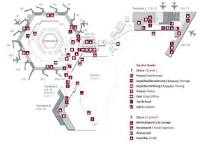 Berlin Tegel Airport scheme