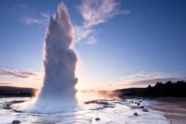 Vallée des geysers Haukadalur photo