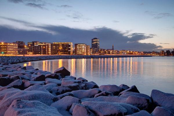 Reykjavik panoramic photo