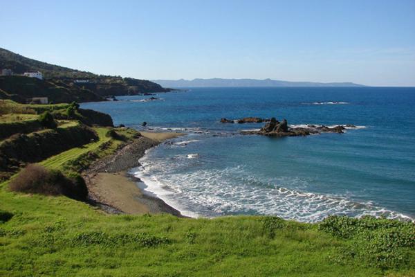 Porto Pomos strand foto