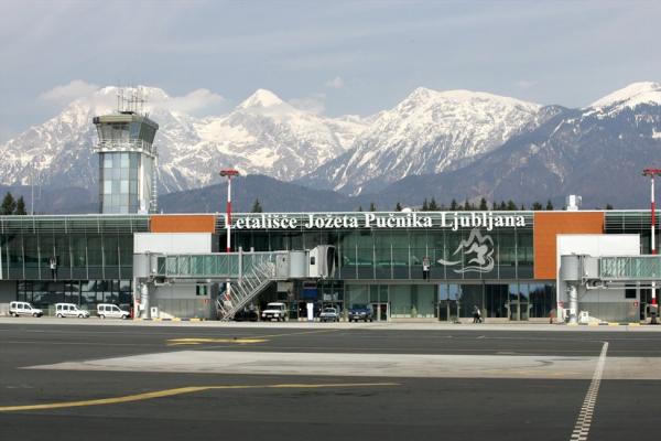 Foto van de luchthaven van Ljubljana