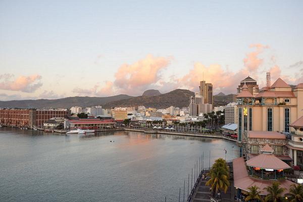 Foto panoramica di Port Louis