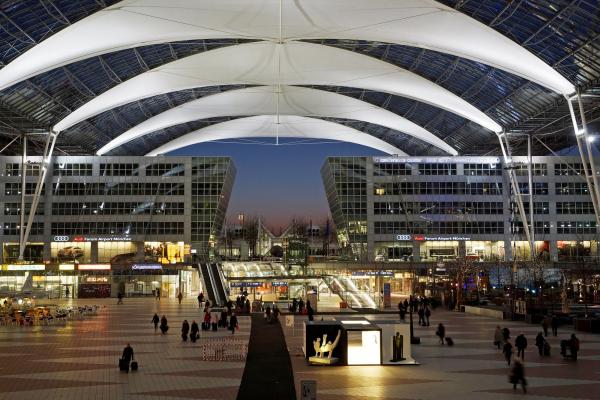 München luchthaven foto