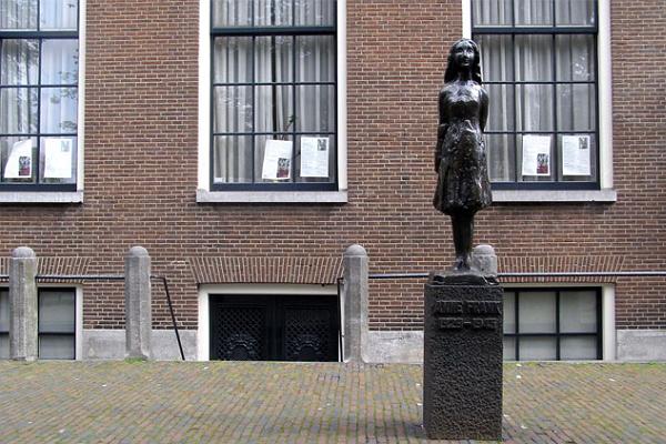 Foto del museo della casa di Anne Frank