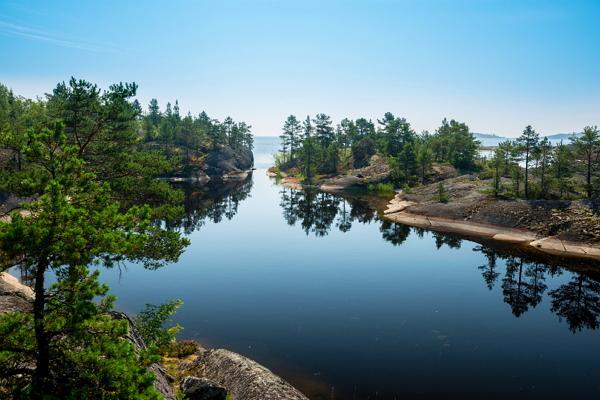 Foto del lago Ladoga