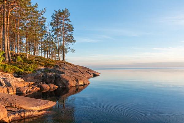 Foto del lago Onega