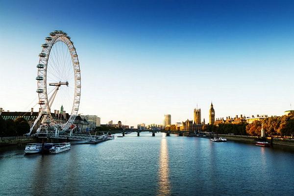 Foto panoramica di Londra