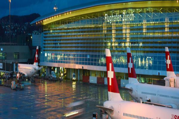 Foto van de luchthaven van Zürich