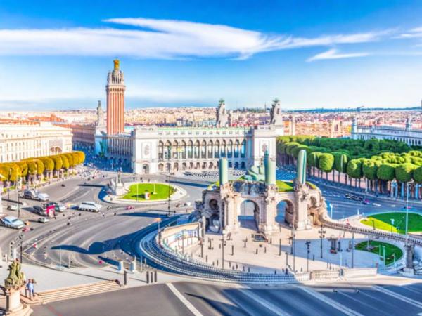 Barcelona panoramic photo