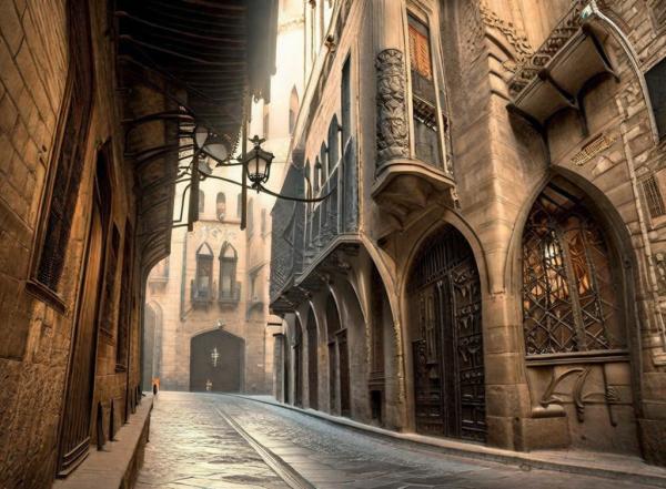 Gothic quarter photo