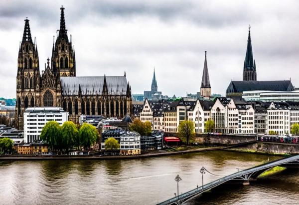 Cologne panoramic photo