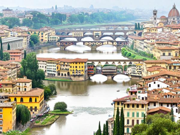 Florence panoramic photo