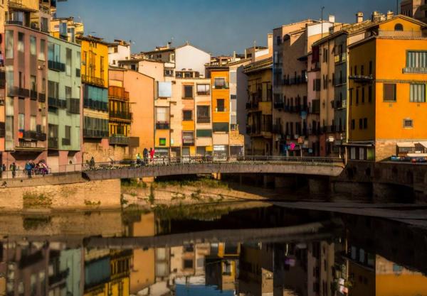 Girona panoramic photo