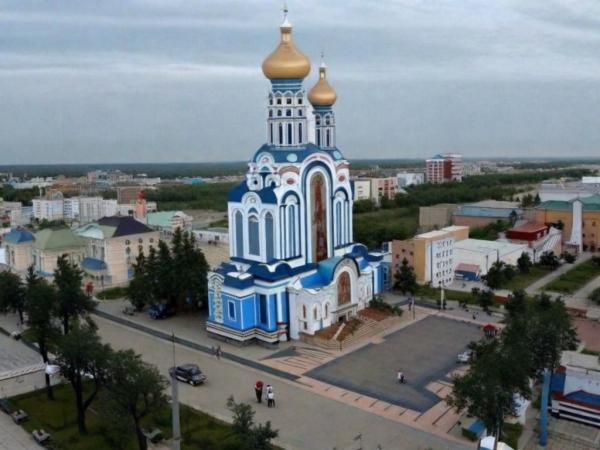 Grad Khabarovsk Cathedral of the Assumption of the Mother of God photo