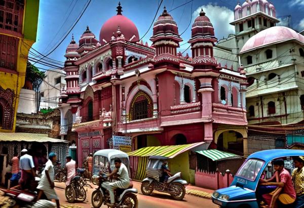 Jamul Alfar Mosque in Colombo photo