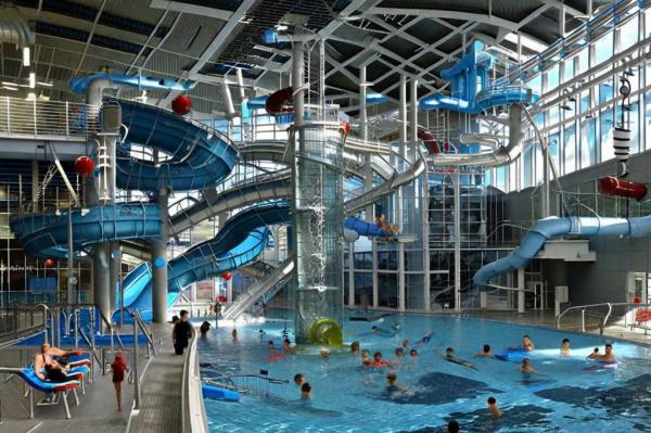 Water park in Minsk photo