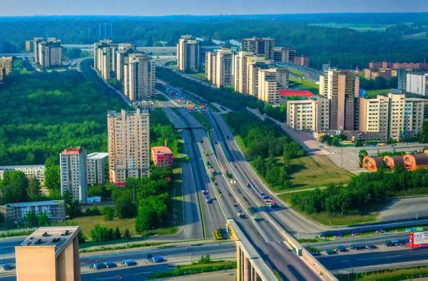 Novosibirsk panoramic photo