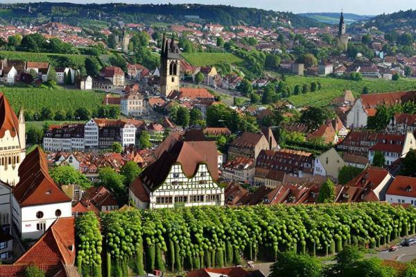 Stuttgart panoramic photo