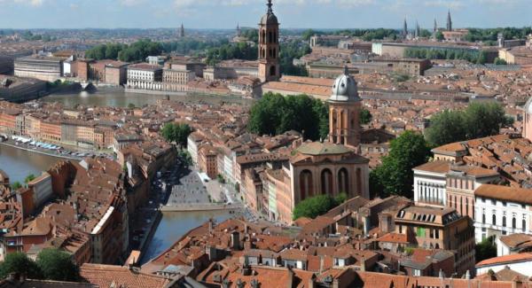 Toulouse panoramic photo