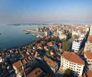 Burgas panoramic photo