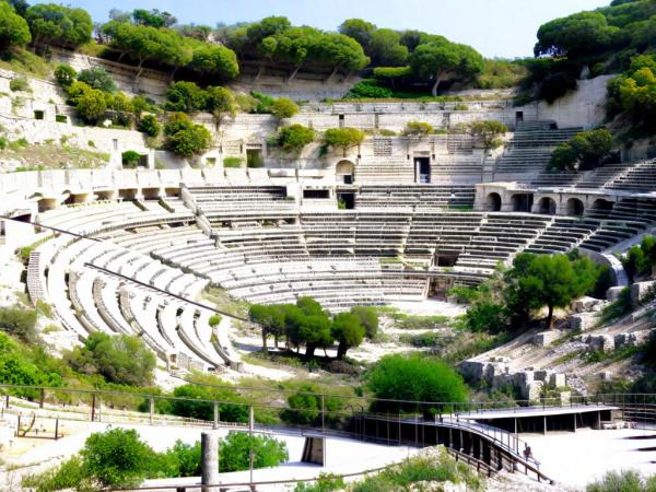 Roman amphitheater photo