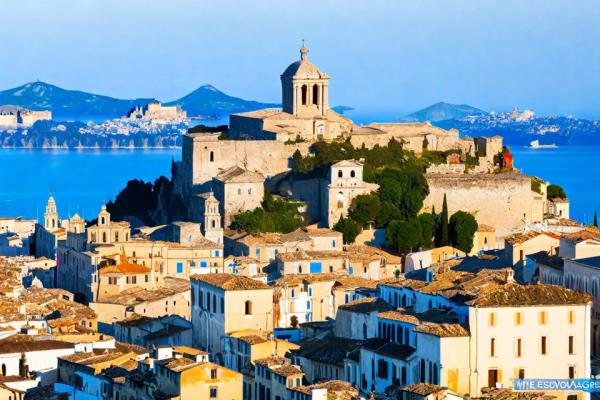 Corfu panoramic photo