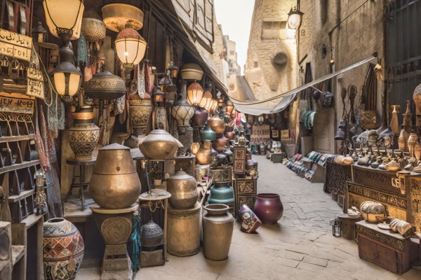 Khan al-Khalili market photo