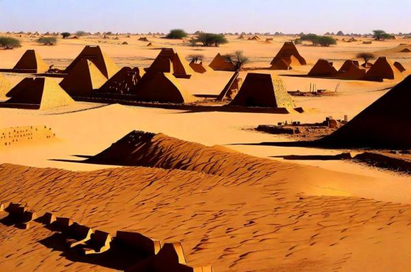 Nubian desert photo