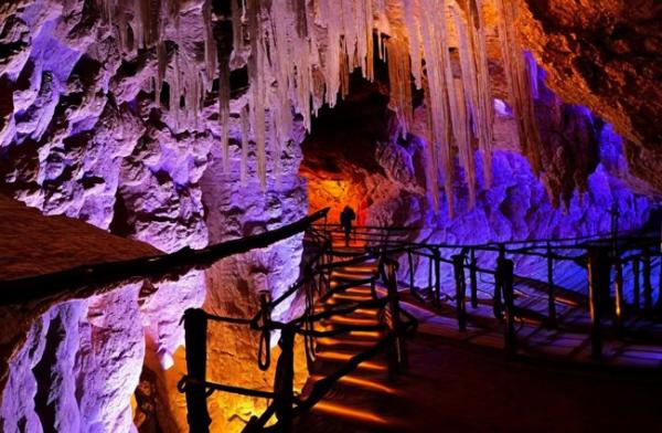 Stalactite cave Sorek photo