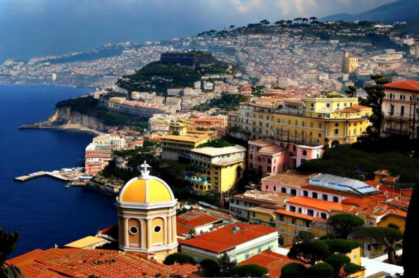 Naples panoramic photo